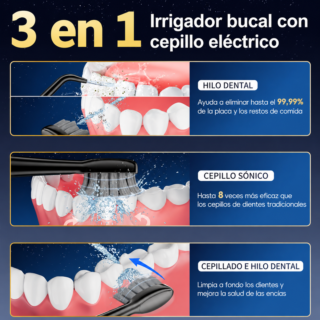 Oralyx™ ProClean 3-in-1